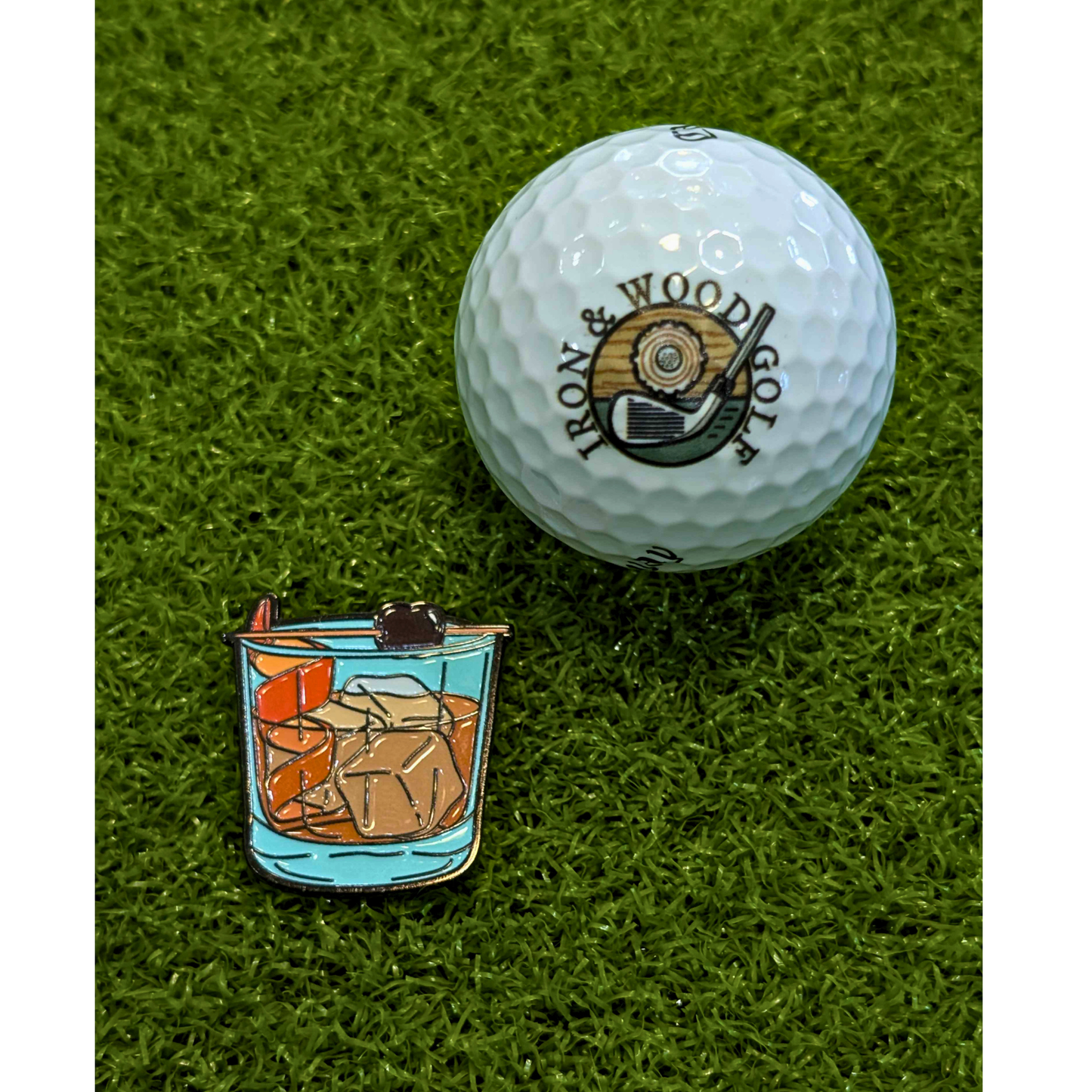 Birdie Fashioned | Ball Marker