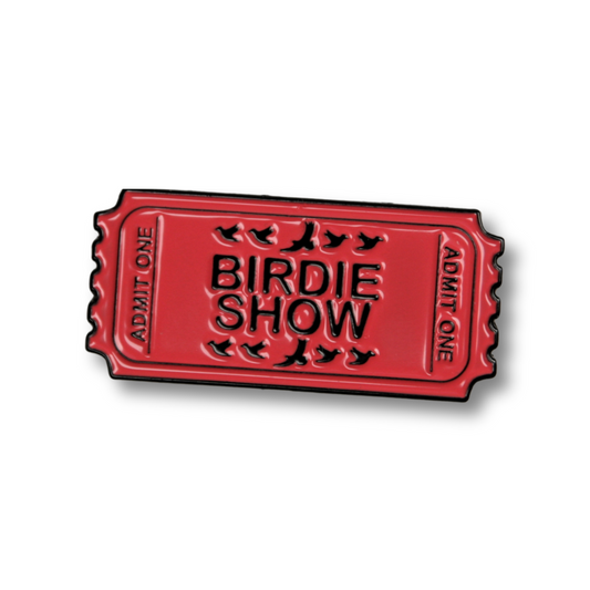 Ticket to the Birdie Show | Ball Marker